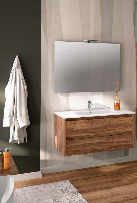 ARREDO BAGNO ECOSLIM 101U  LEGNO K009 O LEGNO K001 K003 K005