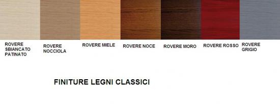 ARREDO BAGNO MOBILE COUNTRY CHIC R216 cm.114 FINITURA LEGNO A SCELTA