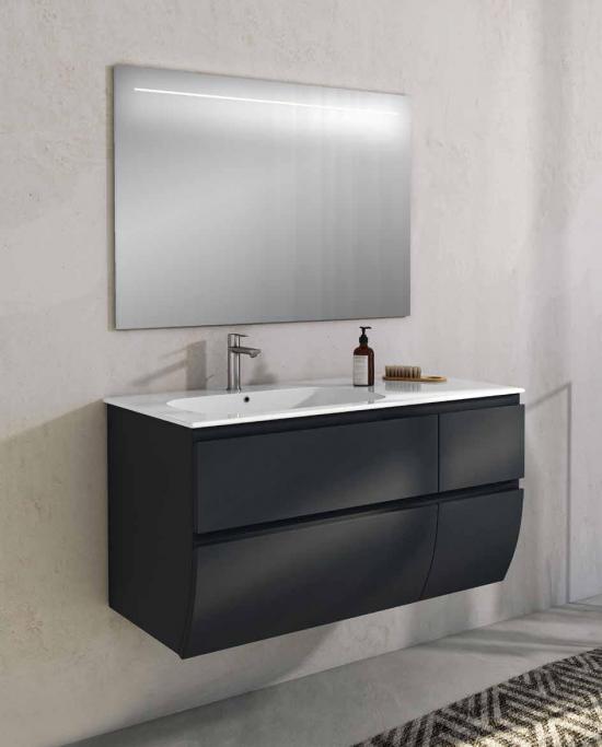 ARREDO BAGNO MOBILE FLY105CL CM 105 FINITURA LACCATO OPACO RAL7015