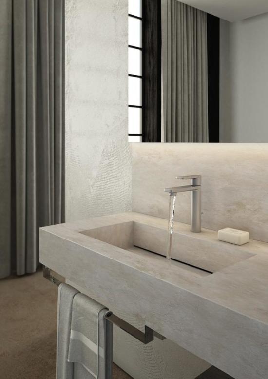 ARREDO BAGNO MOBILE FREEDOM F23 cm 235 TOP GRESS CERAMICO ARDESIA BIANCA