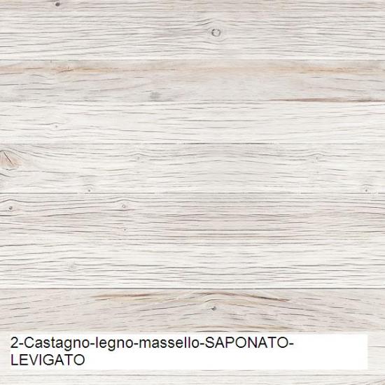 ARREDO BAGNO MOBILE LIFE 08 CASTAGNO VECCHIO cm 212 LEGNO MASSELLO