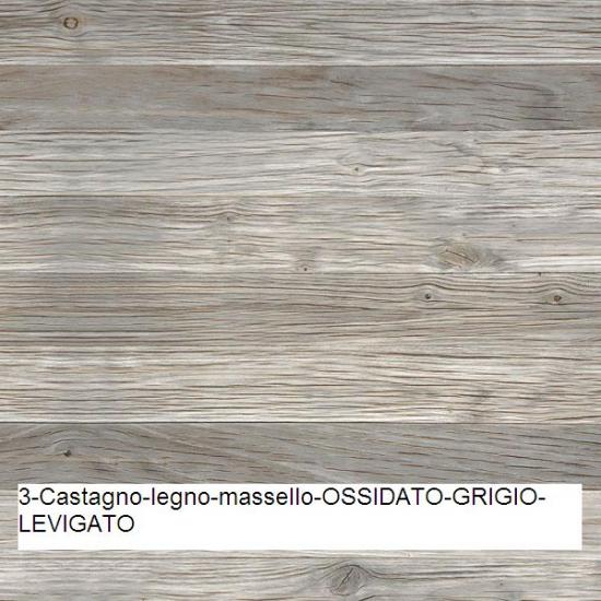 ARREDO BAGNO MOBILE LIFE 08 CASTAGNO VECCHIO cm 212 LEGNO MASSELLO