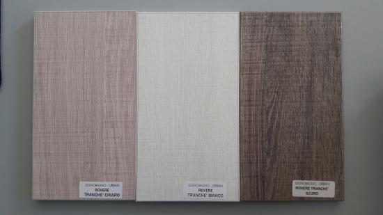 ARREDO BAGNO MOBILE MODULAR Comp2 cm 160 TRANCHE ROVERE CHIARO E SCURO