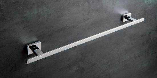 ASTA PORTA ASCIUGAMANI CM. 55 SOLARIS  OTTONE CROMATO ALTA GAMMA