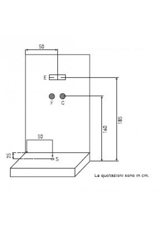 BOX DOCCIA IDROMASSAGGIO TERMOSTATICO RETTANGOLARE 100x80 VESUVIO MADE IN ITALY