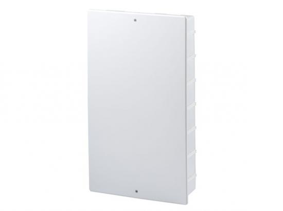 CASSETTA IN PLASTICA 37X30x9 PINTOSSI CON COPERCHIO E FISSAGGI PER COLLETTORI