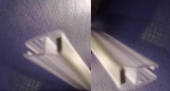 GUARNIZIONE COPPIA TRASPARENTE MAGNETICA BIPOLARE PER BOX DOCCIA CRISTALLO 6MM