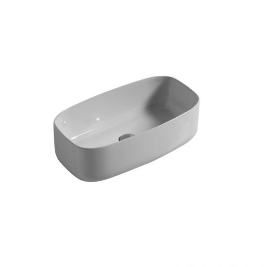 LAVABO DA APPOGGIO CIOTOLA ELITE 30 CM.58X30X18 CERAMICA BIANCO