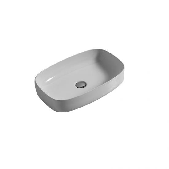 LAVABO DA APPOGGIO CIOTOLA ELITE 38 CM.60X38X13,2 CERAMICA BIANCO