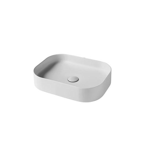 LAVABO DA APPOGGIO THIN 55 X 38 H 11 CERAMICA BIANCO