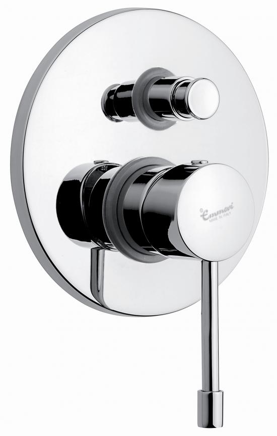 MISCELATORE INC DOCCIA 2 VIE EDEN EMMEVI CROMATO GARANZIA 5 ANNI MADE IN ITALY