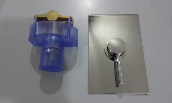 MISCELATORE INCASSO DOCCIA OXYGENE MARCA GESSI CROMO FINE SERIE