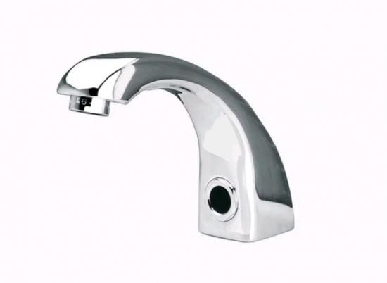 MISCELATORE LAVABO ELETTRONICO FOTOCELLULA CROMO ALIMENTAZIONE 220V 