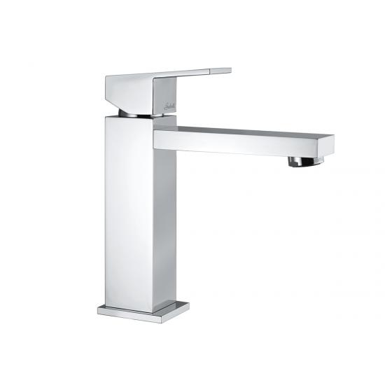 MISCELATORE LAVABO QUADRO LUCY CROMATO SCARICO AUTOMATICO 11/4 MADE IN ITALY