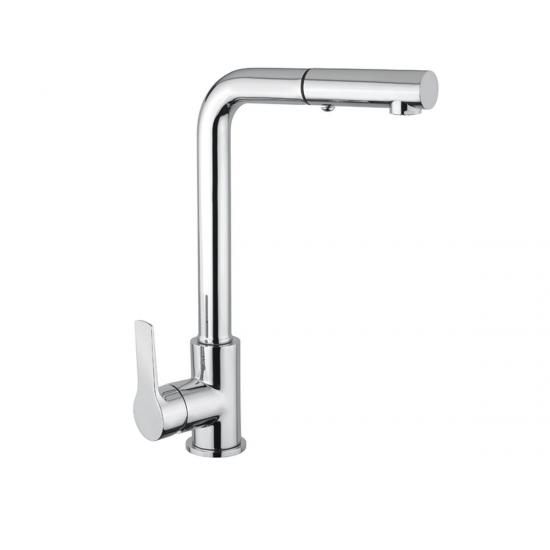 MISCELATORE LAVELLO K125L DOCCETTA IN OTTONE ESTRAIBILE 2 GETTI MADE IN ITALY