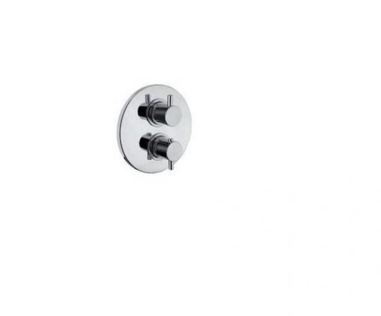 MISCELATORE TERMOSTATICO 12375 INCASSO DOCCIA DEVIATORE 3 VIE CROMO MADE ITALY