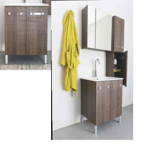 MOBILE ON LINE ARREDO LAVATOIO 6X51 VASCA CERAMICA