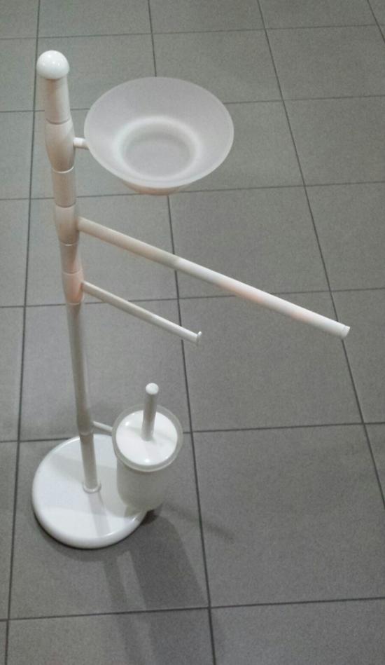 PIANTANA ECO WC - BIDET 4 FUNZIONI OTTONE/LEGA BIANCA ALTA GAMMA