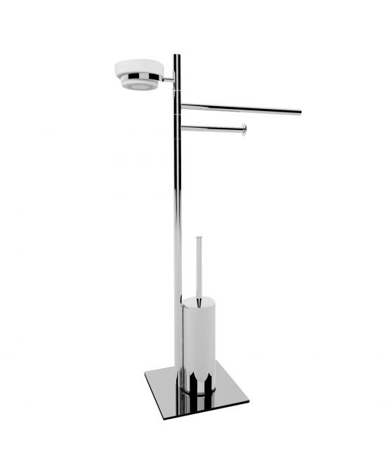 PIANTANA PT093 QUATTRO FUNZIONI WC-BIDET SMALL CROMO MADE IN ITALY