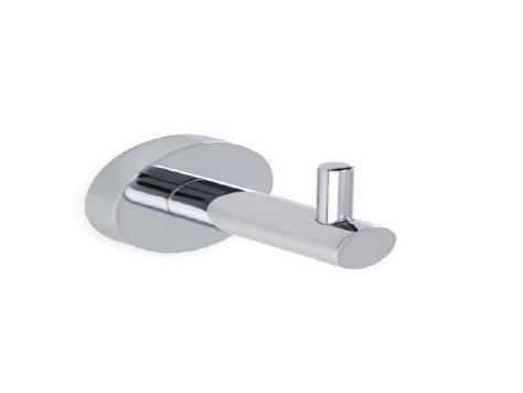 PORTA ACCAPPATOIO RONDO  OTTONE CROMATO ALTA GAMMA