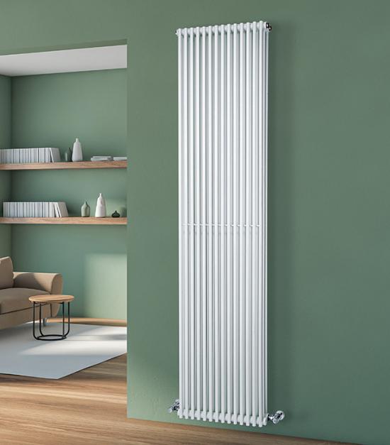 RADIATORE ARREDO  ACCIAIO BIANCO TIEPOLO 200X45 MADE IN ITALY