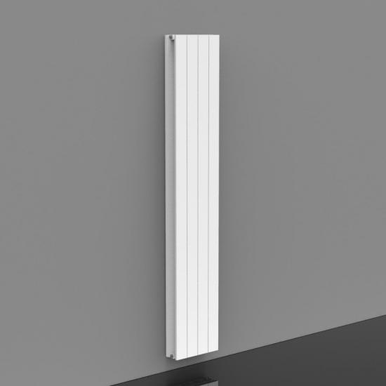 RADIATORE D'ARREDO PLISSET ALLUMINIO BIANCO SABLE DA 5 ELEMENTI INT.200