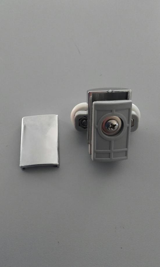 RICAMBIO CARRELLO RUOTE CUSCINETTI BOX DOCCIA ANTE  SGANCIABILI SPADO PER VETRO 6MM