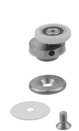 RICAMBIO CARRELLO RUOTA CUSCINETTI SUPERIORE PER BOX DOCCIA  TDA SERIE DADO MAXI