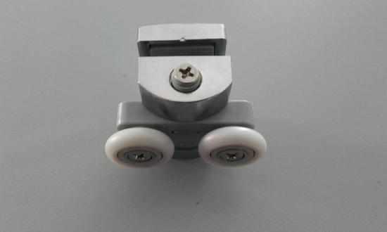 RICAMBIO CARRELLO RUOTE CUSCINETTI BOX DOCCIA ANTE  DINO PER VETRO 4MM