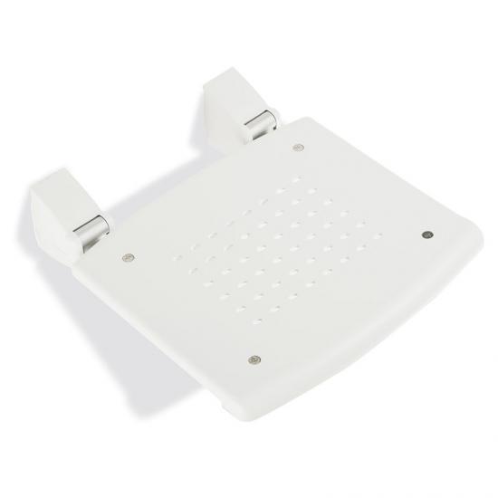 SEDILE DOCCIA SEGGIOLINO DOCCIA A PARETE ALLUMINIO E POLIPROPILENE PORTATA MAX 110 KG