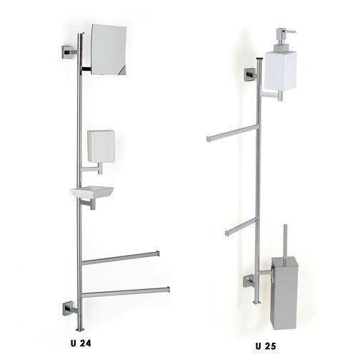 SET 2 COLONNE DA PARETE PER LAVABO-BIDET-WC SERIE URANIA GARANZIA 5 ANNI ITALY