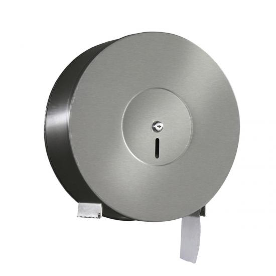 SET 4 PEZZI DISTRIBUTORI INOX ASCIUGAMANI-SAPONE-SACCHETTI E CARTA IGIENICA