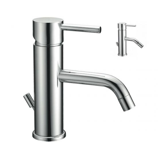 SET COMPLETO MISCELATORE LAVABO BIDET JOY CROMO MADE IN ITALY