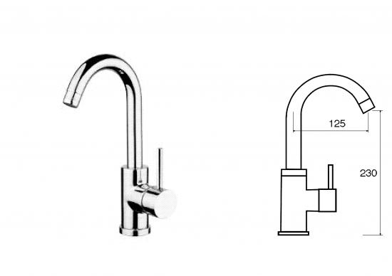 SET COMPLETO MISCELATORI LAVABO E BIDET SATURNO TONDO CROMATO GARANZIA 5 ANNI
