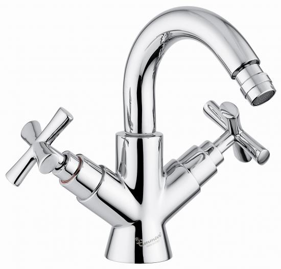 SET COMPLETO RUBINETTI MONOFORO LAVABO E BIDET SPIRIT NEW CROMATO CAMPIONARIO