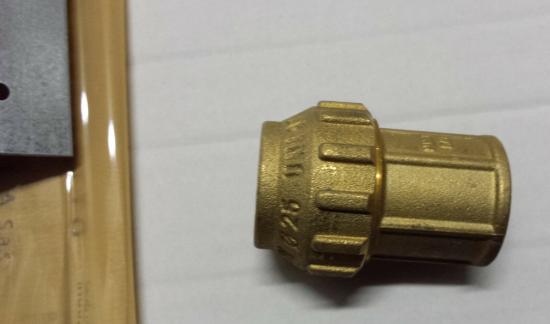 STOCK 30 PEZZI RACCORDI DRITTI IN OTTONE PER TUBO POLIETILENE DIAM 3/4