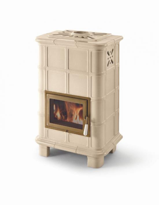 STUFA A LEGNA DIANA 11 KW  4 STELLE A+ ALTO RENDIMENTO