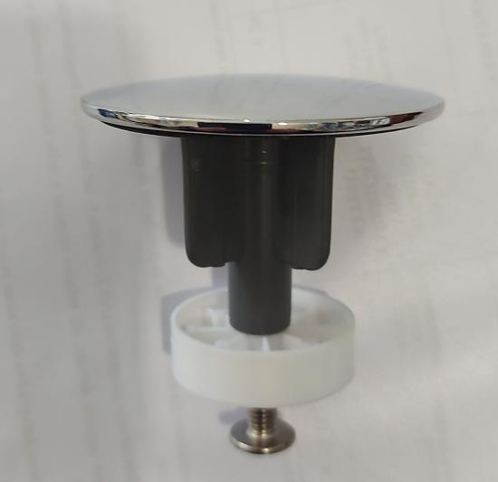 TAPPO SALTARELLO CROMATO GIGANTE PER LAVABO O BIDET