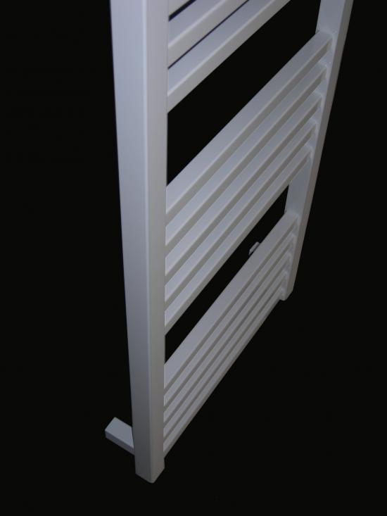 TERMOARREDO ACCIAIO BIANCO MODERNO CM.150 X 43 INTERASSE CM.40 ITALY