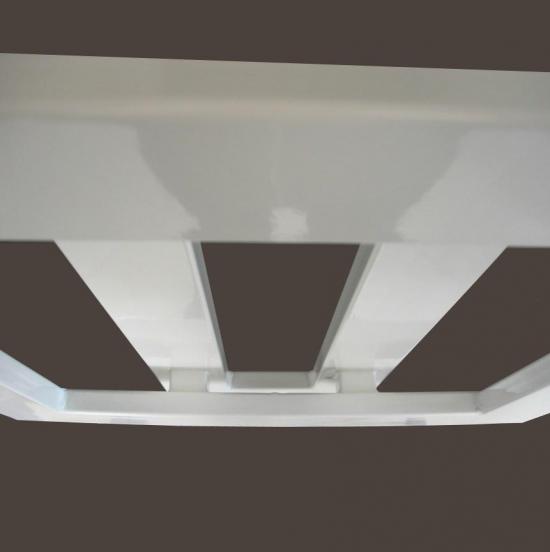 TERMOARREDO ACCIAIO BIANCO QUADRO D  L 500  H 1375 BIANCO RAL9010