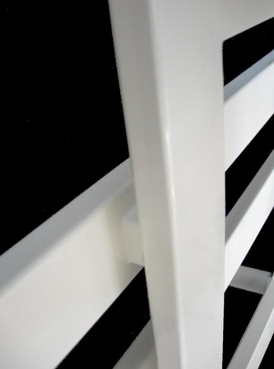 TERMOARREDO ACCIAIO BIANCO QUADRO T  L 450  H 1750 BIANCO RAL9010