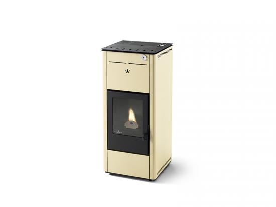 TERMOSTUFA A PELLET CALLIOPE  18 KW  4 STELLE A+ ALTO RENDIMENTO PER RISCALDAMENTO