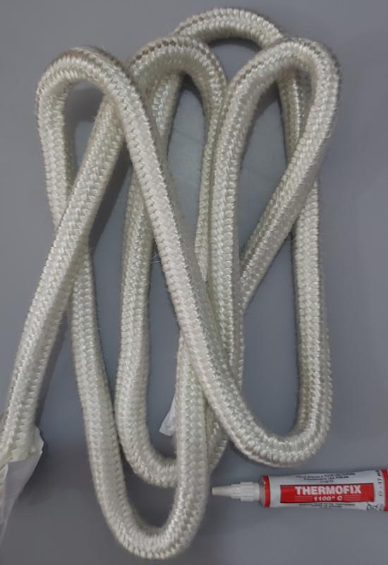 TRECCIA QUADRA VETRO D16 MT 2,5 + THERMOFIX ADESIVO