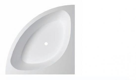 VASCA ANGOLO 140X140 SHARM SOLO GUSCIO DA INCASSO O MURARE