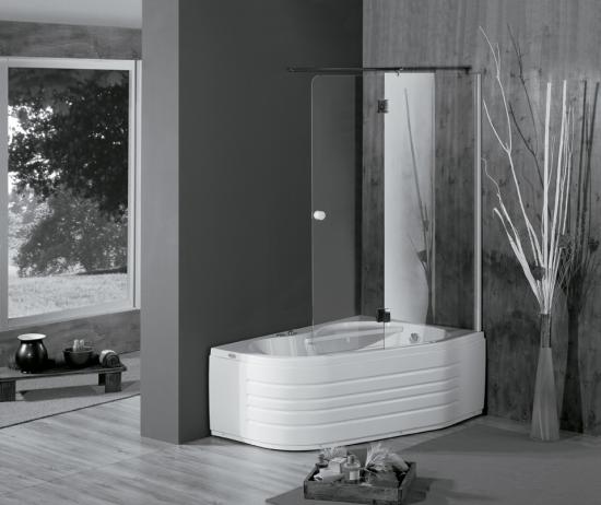 VASCA ANGOLO 150X100 WAPBOX TELAIO PANNELLO IDROMASSAGGIO WHIRLPOOL CROMOTERAPIA