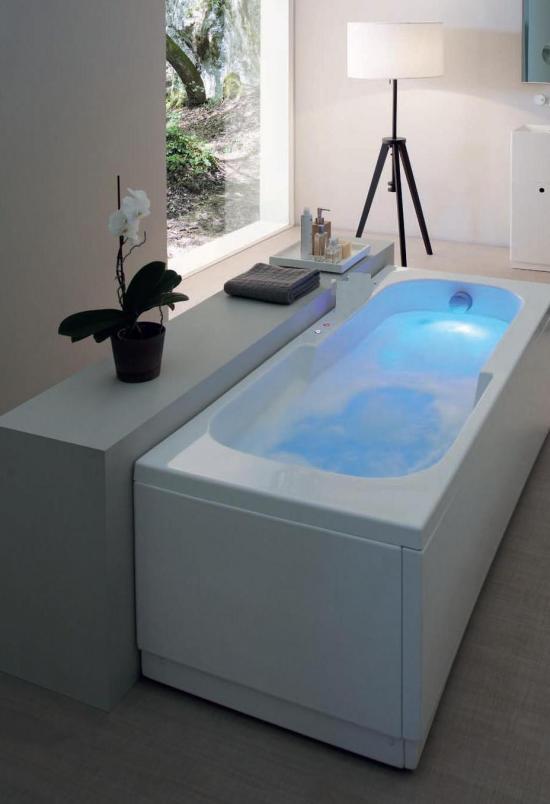 VASCA ASTRA 160X70 TELAIO PANNELLO IDROMASSAGGIO WHIRLPOOL CROMOTERAPIA