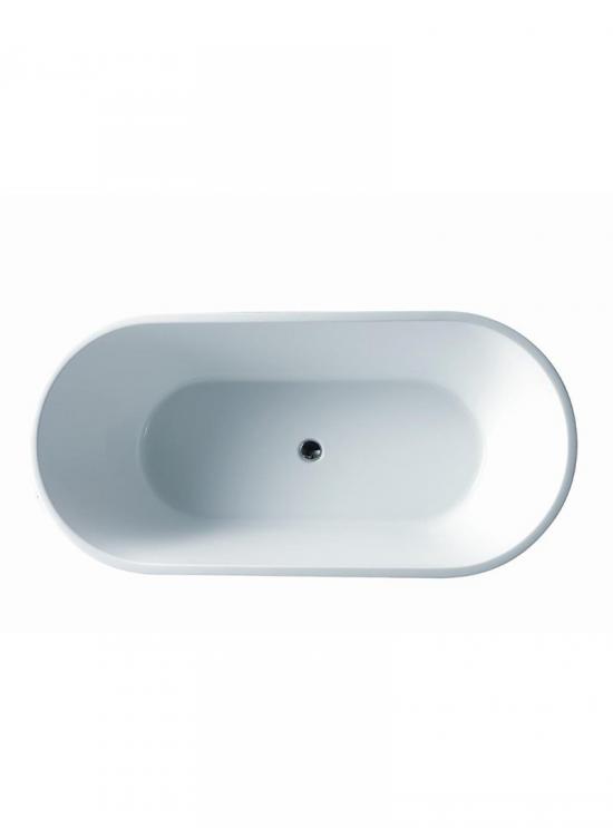 VASCA FREE-STANDING IN ACRILICO VITERBO OVALE 160X80