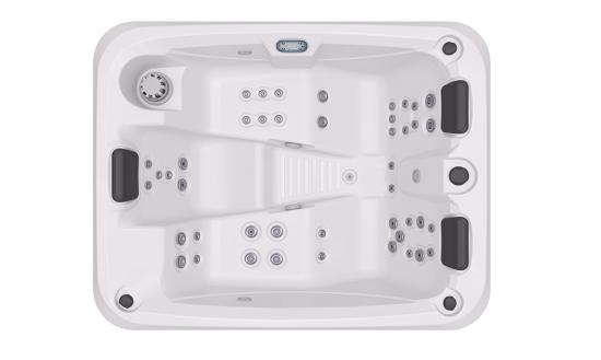 VASCA MINIPISCINA OUTDOOR PAL30 IDROMASSAGGIO 1 SEDUTA 2 LETTINI FREESTANDING O INCASSO