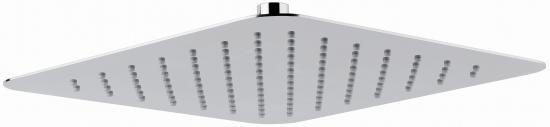 SOFFIONE DOCCIA C06677 QUADRO 30X30 ACCIAIO INOX ULTRASOTTILE ANTICALCARE MADE IN ITALY